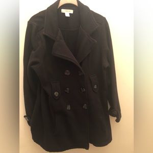 Motherhood Maternity Peacoat-Style Coat - Size Large